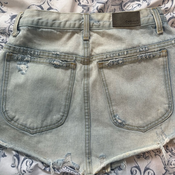 Carmar Los Angeles Denim Mini Skirt size 28 - Picture 2 of 4